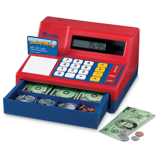 Pretend and Play&#xAE; Calculator Cash Register